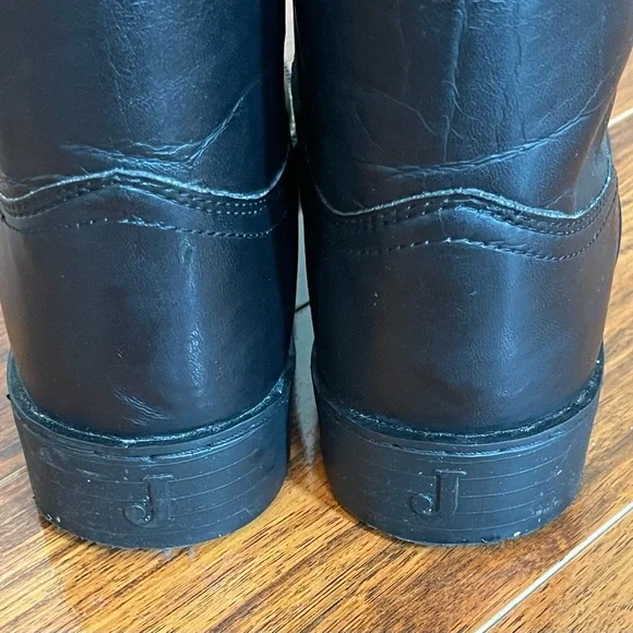 Black Cowboy Boots - Men’s - Justin - Size: 8.5 D
